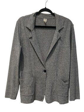 TRISTAN Knit Single Button Blazer Cardigan Size XL